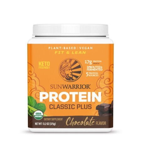 Classic Plus Protein Chocolate 375g Sunwarrior Proteína Vegana Plant Based